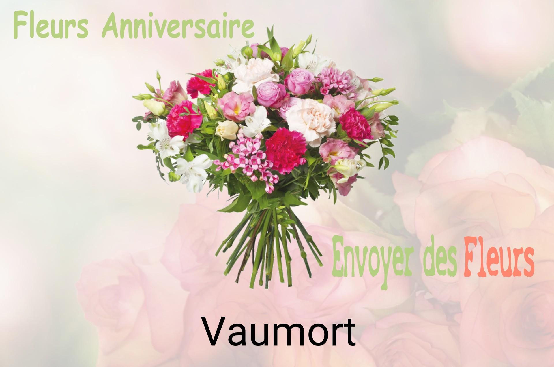 Bouquet de fleurs d’anniversaire livré à Vaumort